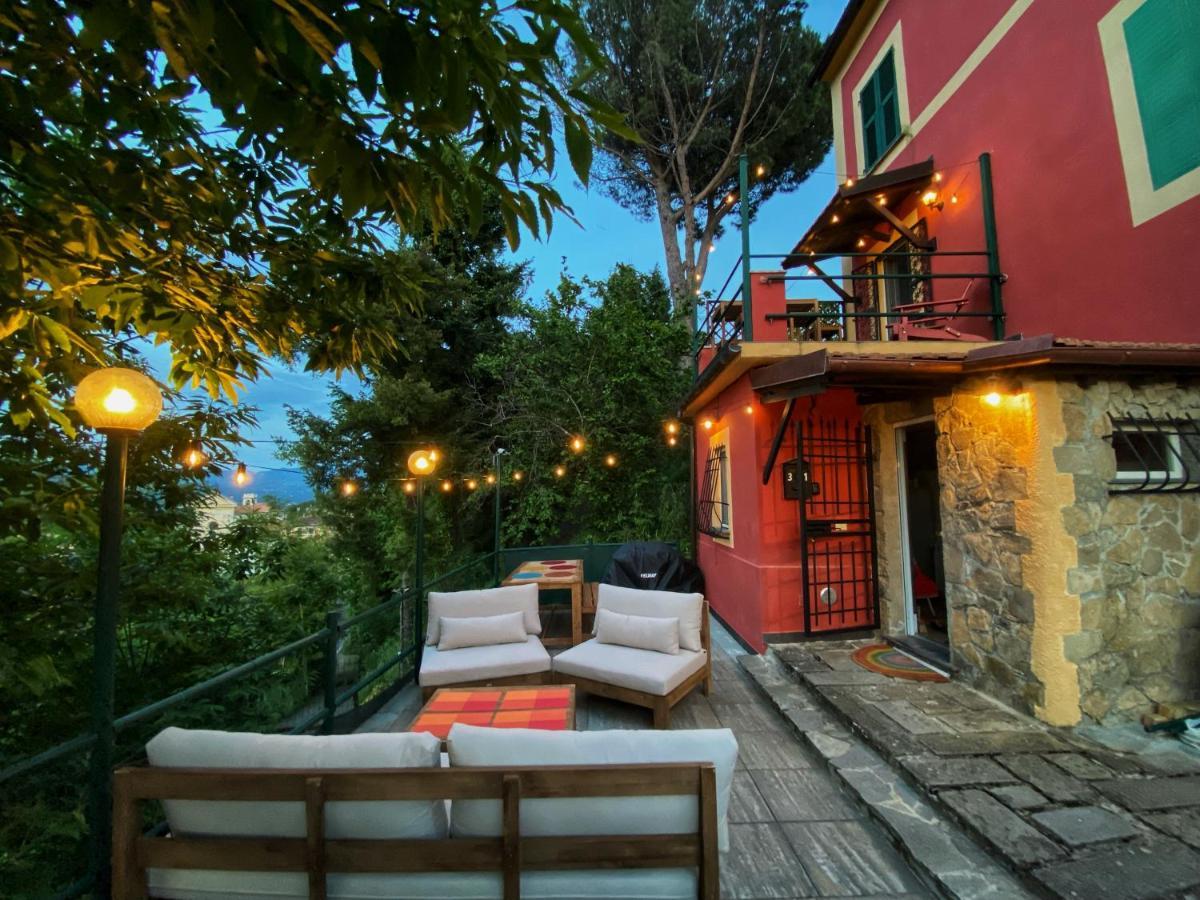 La Casa Rossa Arcola Con Vista别墅 外观 照片