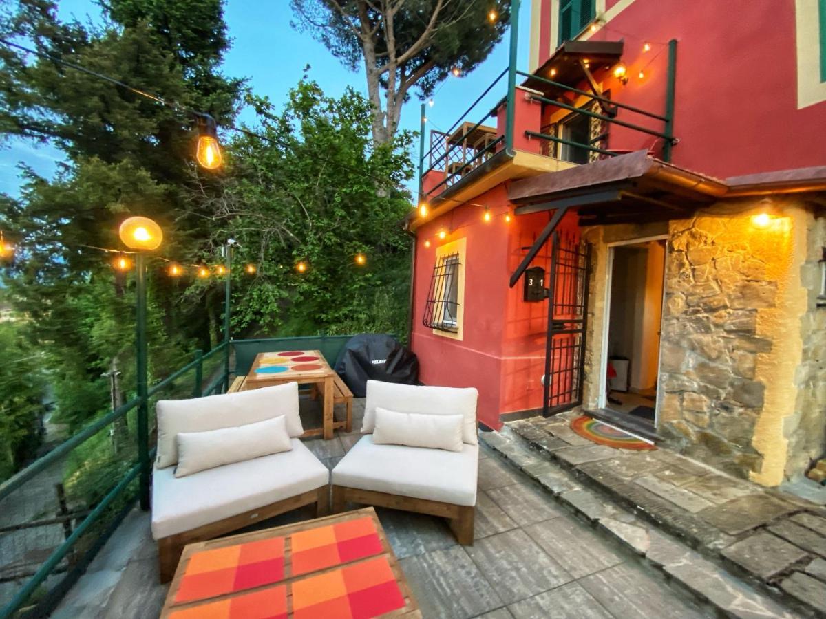 La Casa Rossa Arcola Con Vista别墅 外观 照片